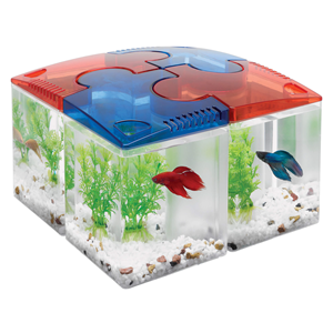 Aqueon Betta Puzzle Half Gallon Aquarium Kit