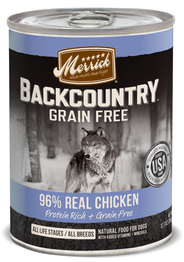 Merrick Backcountry Grain Free Backcountry 96 Chicken Recipe