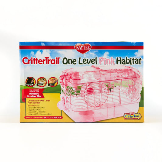 CritterTrail One Level Habitat Pink Edition