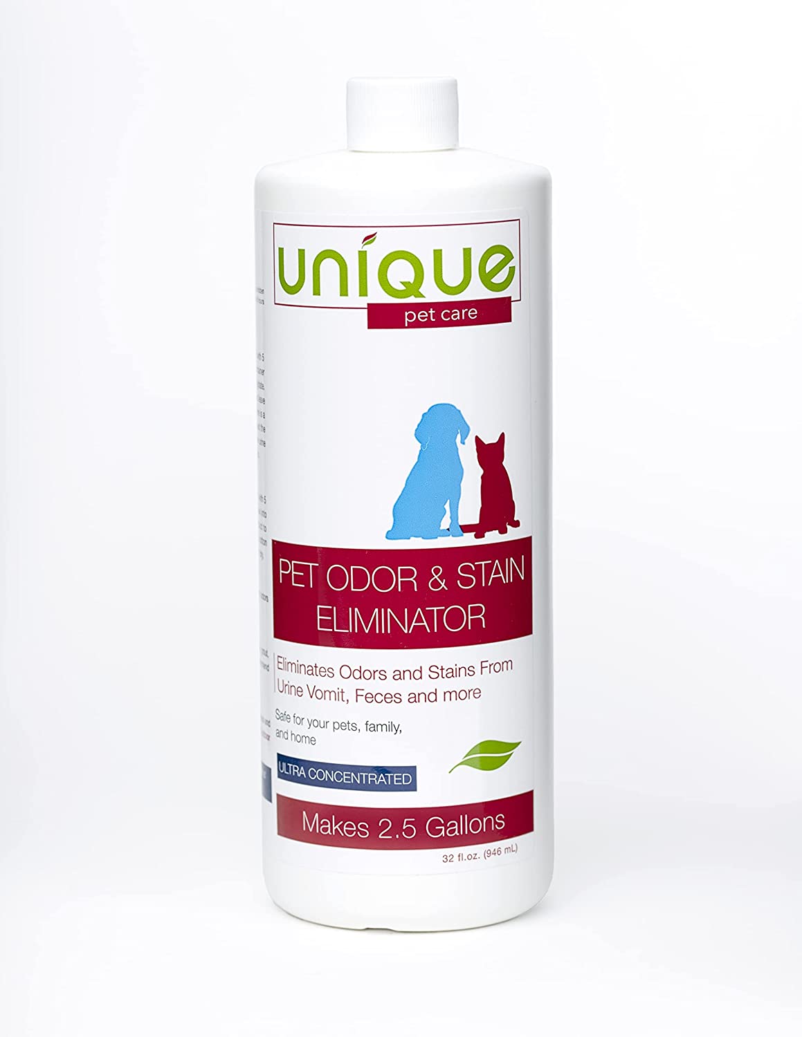 Unique pet stain and odor clearance remover