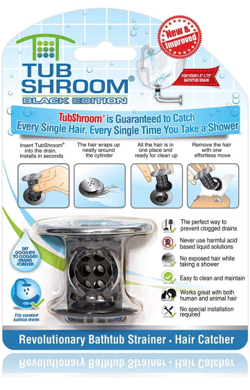 Tub Shroom/Tub Drain Hair Catcher and Drain Protector