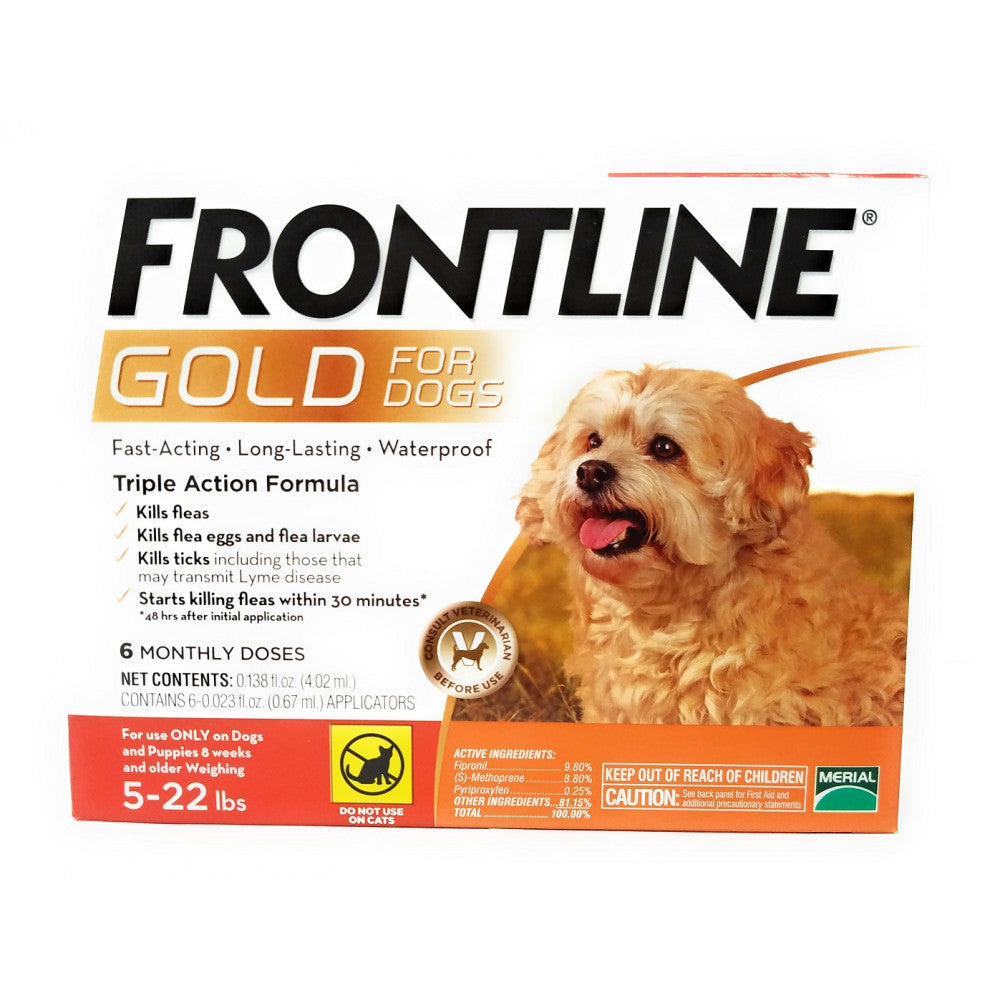 Frontline Gold for Small Dogs and Puppies Pet Food Center