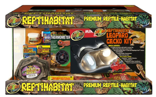 Zoo Med ReptiHabitat 10 Gallon Gecko Kit