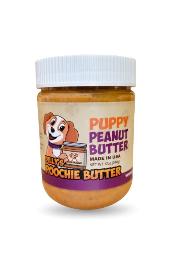 Poochie Butter Dog Peanut Butter 12oz Squeeze Pack
