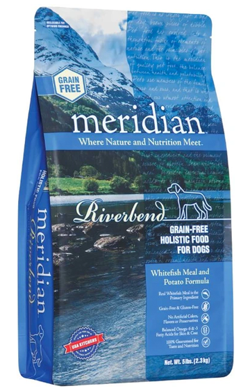 Meridian Riverbend Whitefish Meal Potato Pet Food Center