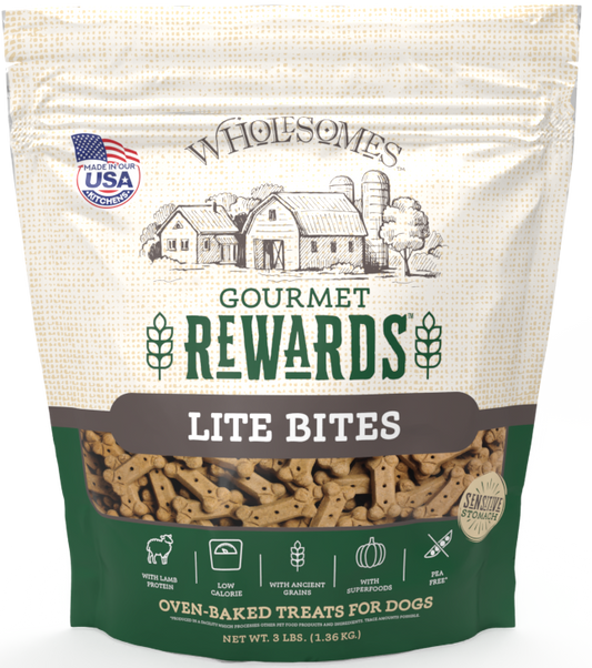 Wholesomes™ Gourmet Rewards™ Lite Bites Dog Treats