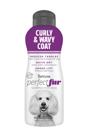 Tropiclean Perfect Fur™ Curly & Wavy Coat Shampoo For Dogs