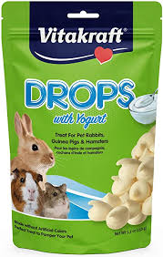 Vitakraft Drops with Yogurt Rabbit, Guinea Pig & Hamster Treats