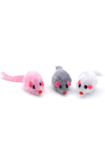 Coastal Turbo Furry Mice Cat Toy