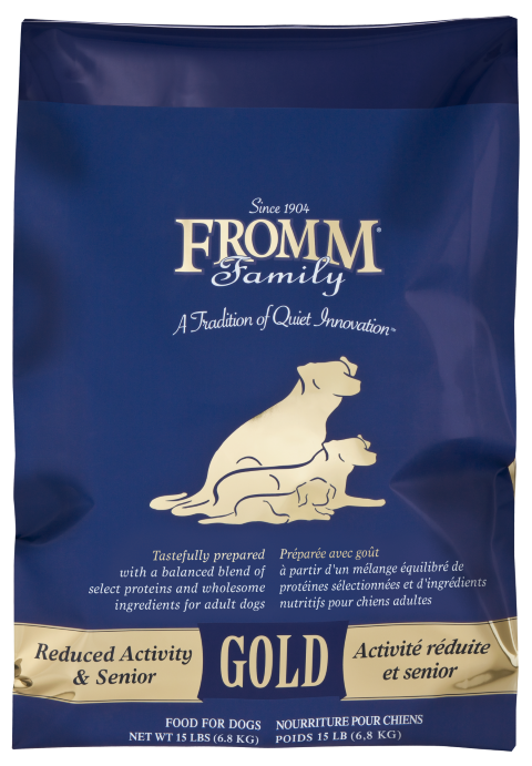 Fromm Gold Reduced Activity/Senior Dog food