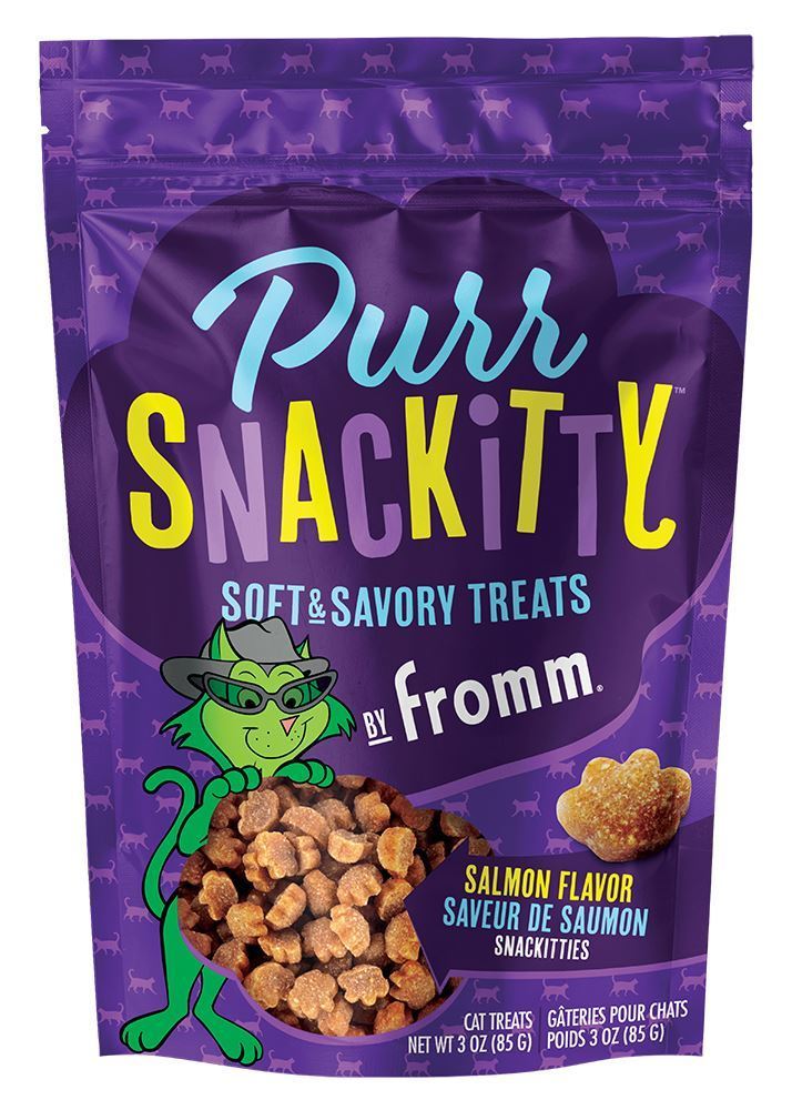 FROMM PURRSNACKITTY SALMON TREAT 3z