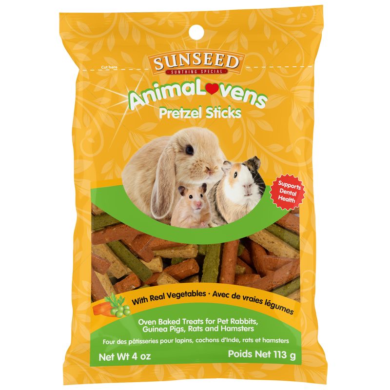 SUNSEED ANIMALOVENS PRETZEL STICKS