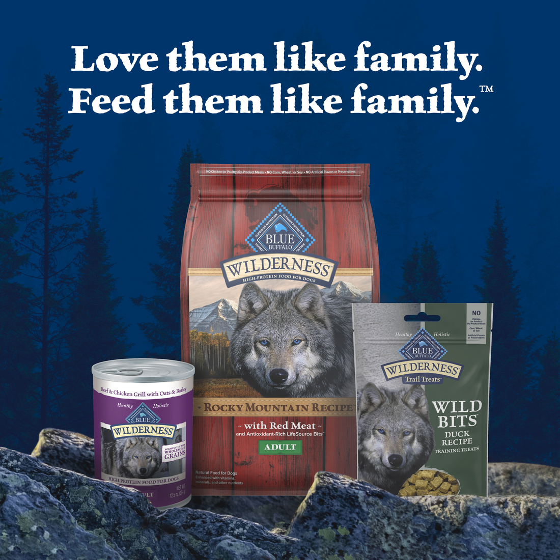 Blue Buffalo Wilderness Trail Treats Duck Wild Bits Dog Treats