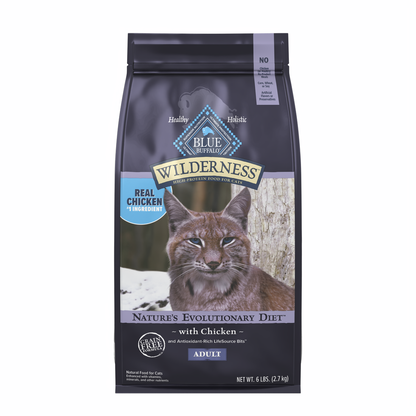 Blue Buffalo Wilderness Grain Free Chicken Recipe Dry Cat Food