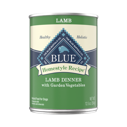 Blue Buffalo Homestyle Recipe Lamb Dinner with Garden Vegetables & Brown Rice Canned Dog Food