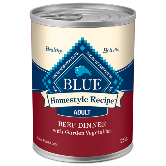 Blue Buffalo Homestyle Beef Dinner with Garden Vegetables & Sweet Potatoes Canned Dog Food