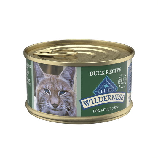 Blue Buffalo Wilderness Duck Recipe Canned Cat Food