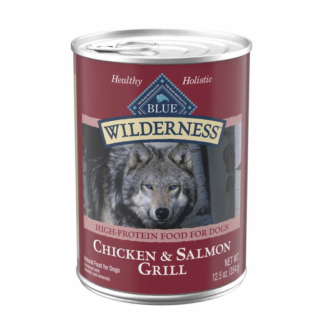 Blue Buffalo Wilderness  Salmon & Chicken Grill Canned Dog Food