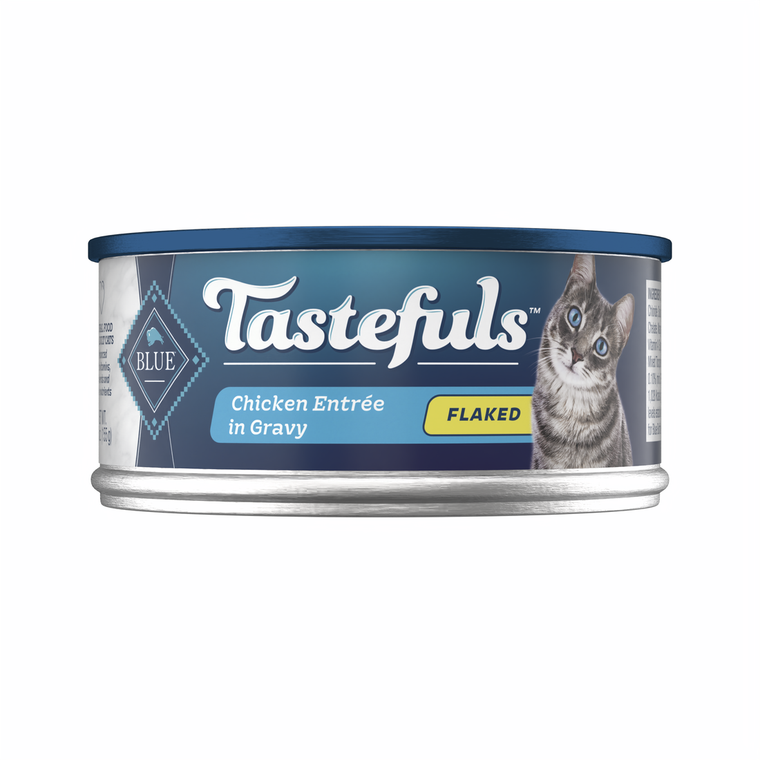 BLUE CAT TASTEFULS FLAKE CHICKEN 5.5z