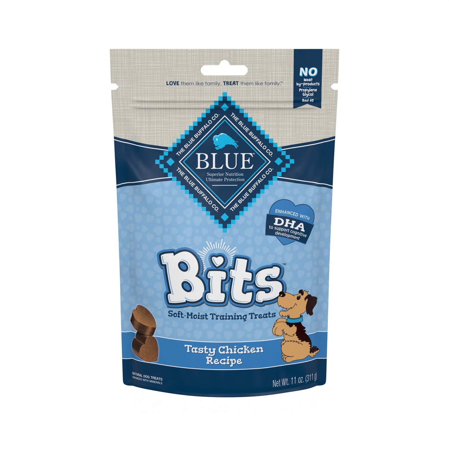 Blue Buffalo Bits Tasty Chicken Natural Soft-Moist Training Treats