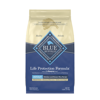 Blue Buffalo Life Protection Natural Chicken & Brown Rice Recipe Adult Dry Dog Food