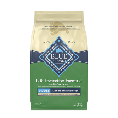 Blue Buffalo Life Protection Natural Lamb & Brown Rice Recipe Adult Dry Dog Food