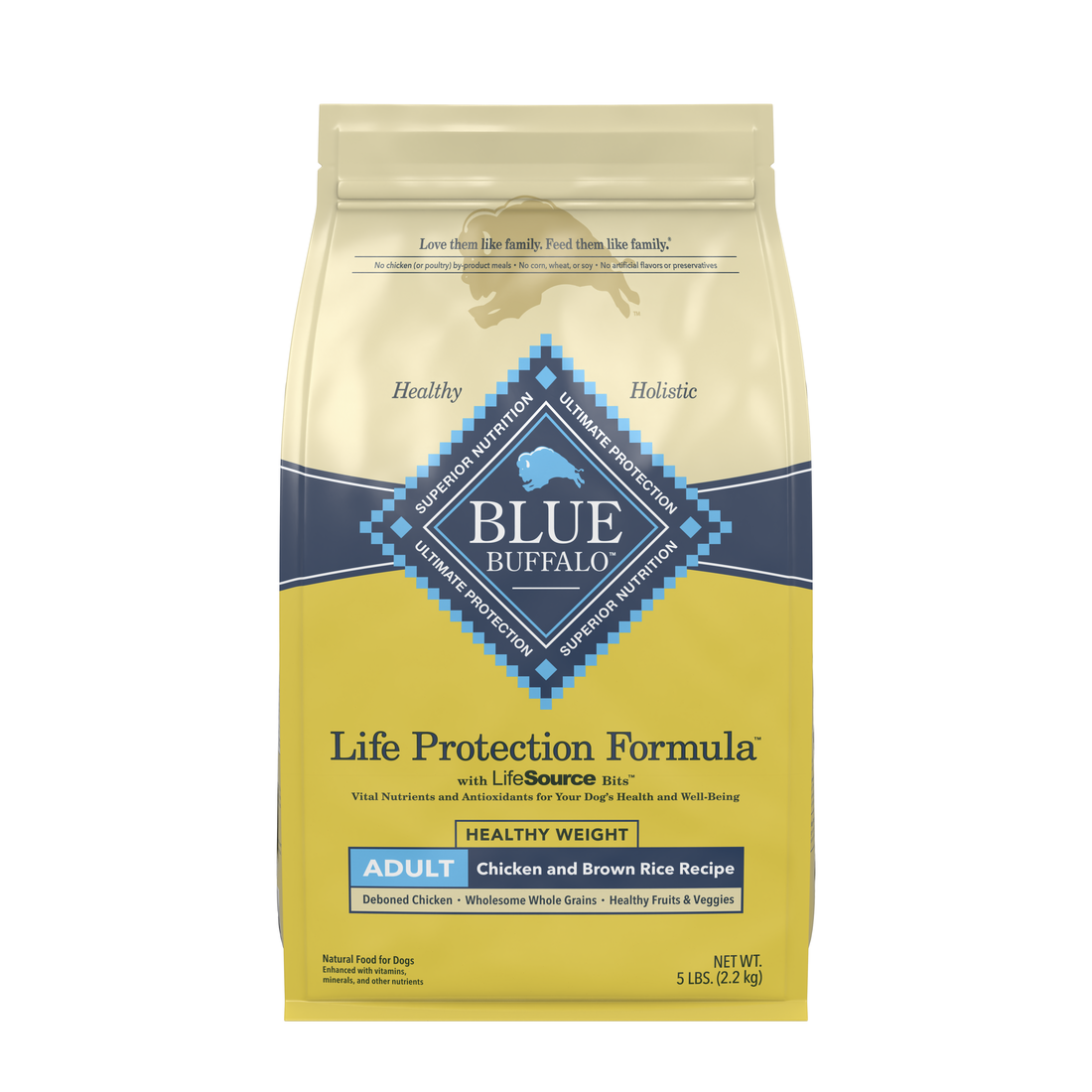 Blue Buffalo Life Protection Healthy Weight Natural Chicken & Brown Rice Recipe Adult Dry Dog Food