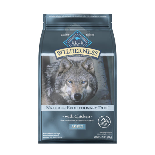 Blue Buffalo Wilderness High Protein Chicken Recipe Adult Dry Dog Food