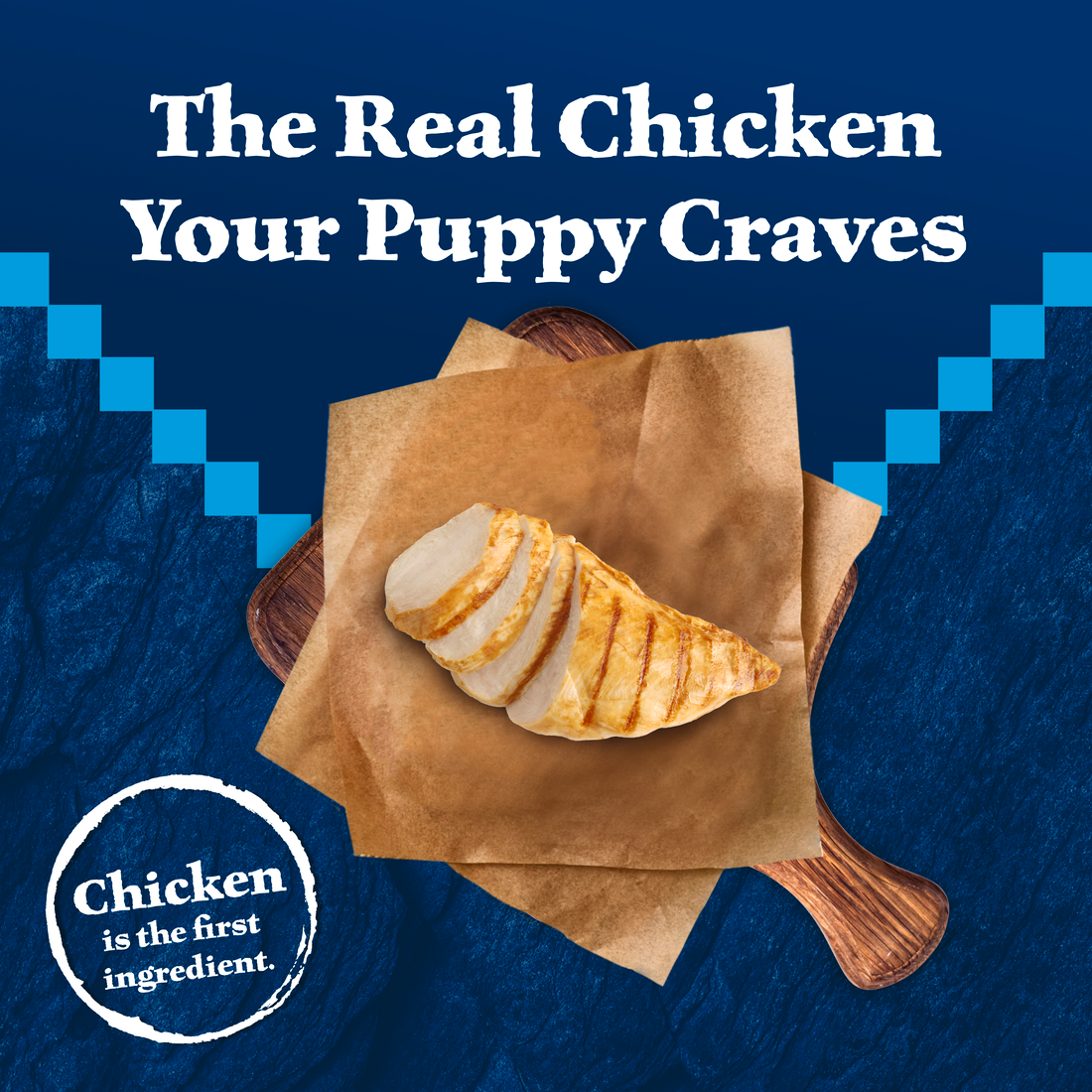 Blue Wilderness Chicken with Wholesome Grains Puppy recipe