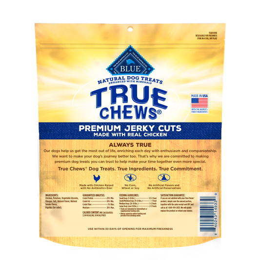 TRUE CHEWS CHICKEN JERKY