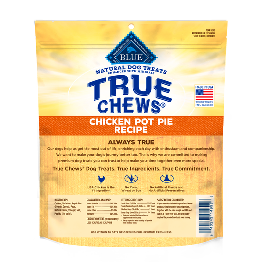 TRUE CHEWS CHICKEN POT PIE RECIPE 12oz