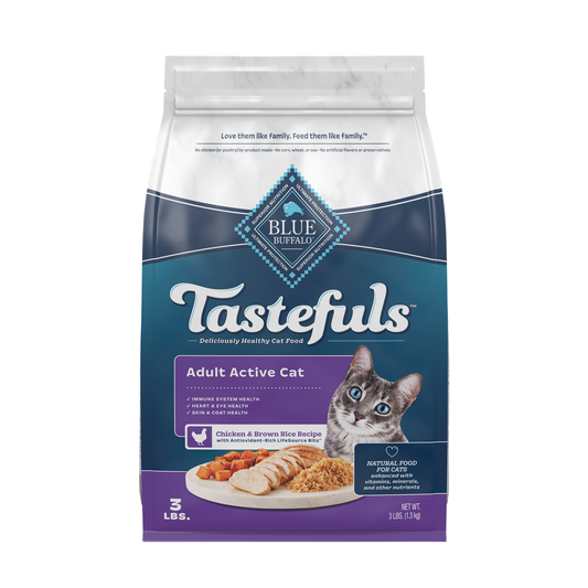 BLUE CAT TASTEFULS ADULT CHICKEN