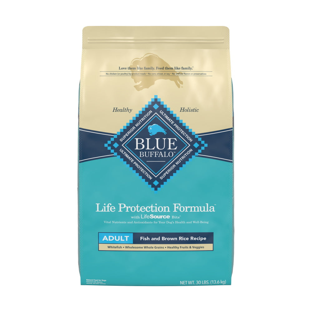 Blue Buffalo Life Protection Natural Fish & Brown Rice Recipe Adult Dry Dog Food