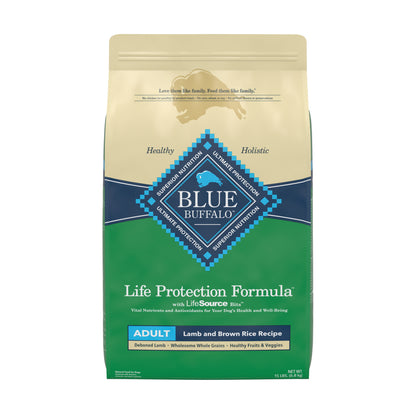 Blue Buffalo Life Protection Natural Lamb & Brown Rice Recipe Adult Dry Dog Food