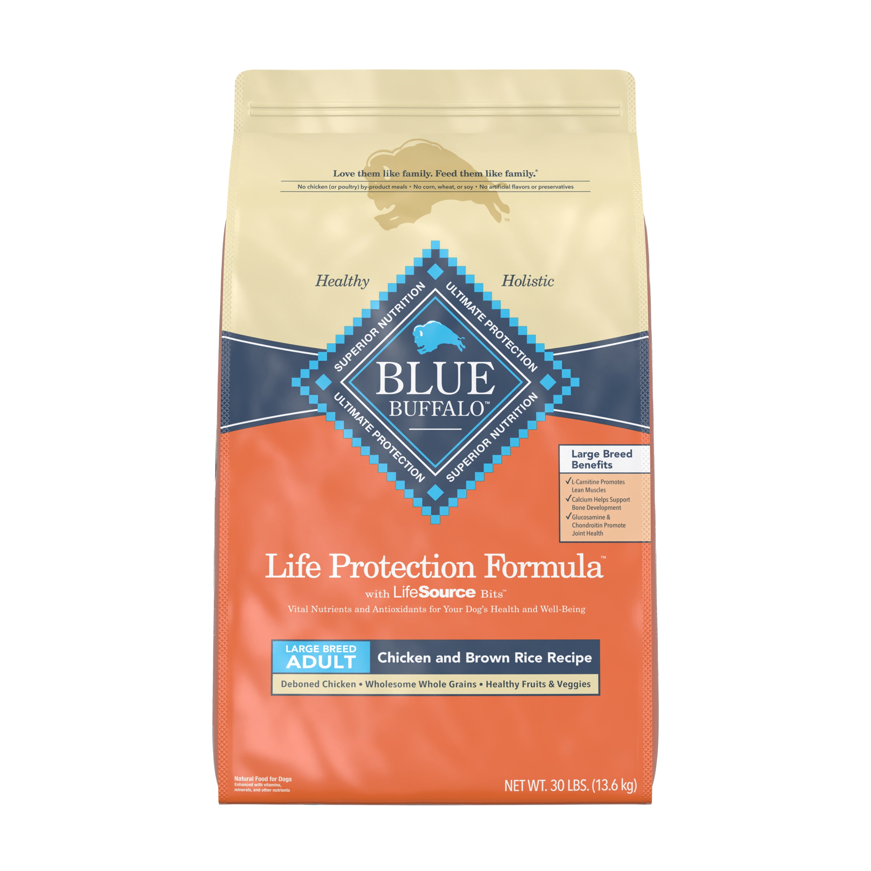 Blue Buffalo Life Protection Natural Chicken Brown Rice Recipe