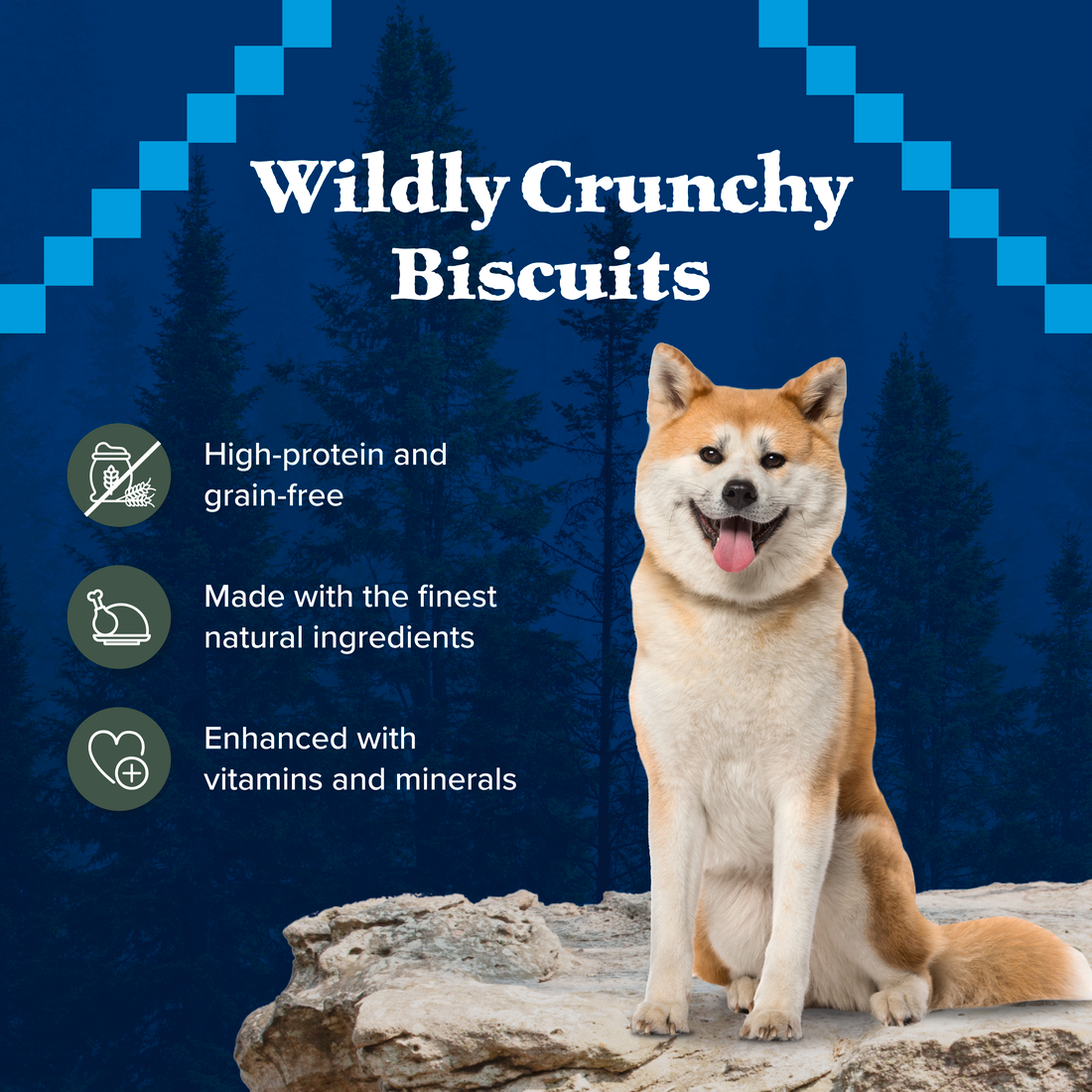 Blue Buffalo Wilderness Trail Grain Free Duck Dog Treats