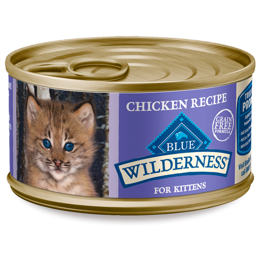 Blue Buffalo Wilderness Kitten Recipe Canned Cat Food