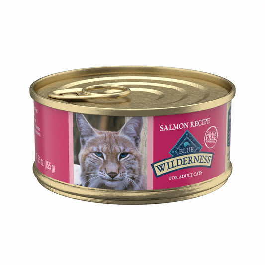Blue Buffalo Wilderness Salmon Recipe Canned Cat Food