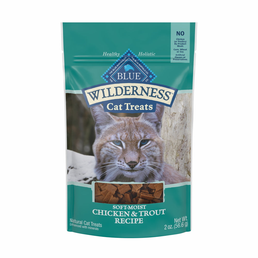 Blue Buffalo Wilderness Grain Free Chicken and Trout Cat Treats