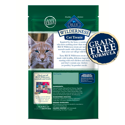 Blue Buffalo Wilderness Chicken & Duck Cat Treats