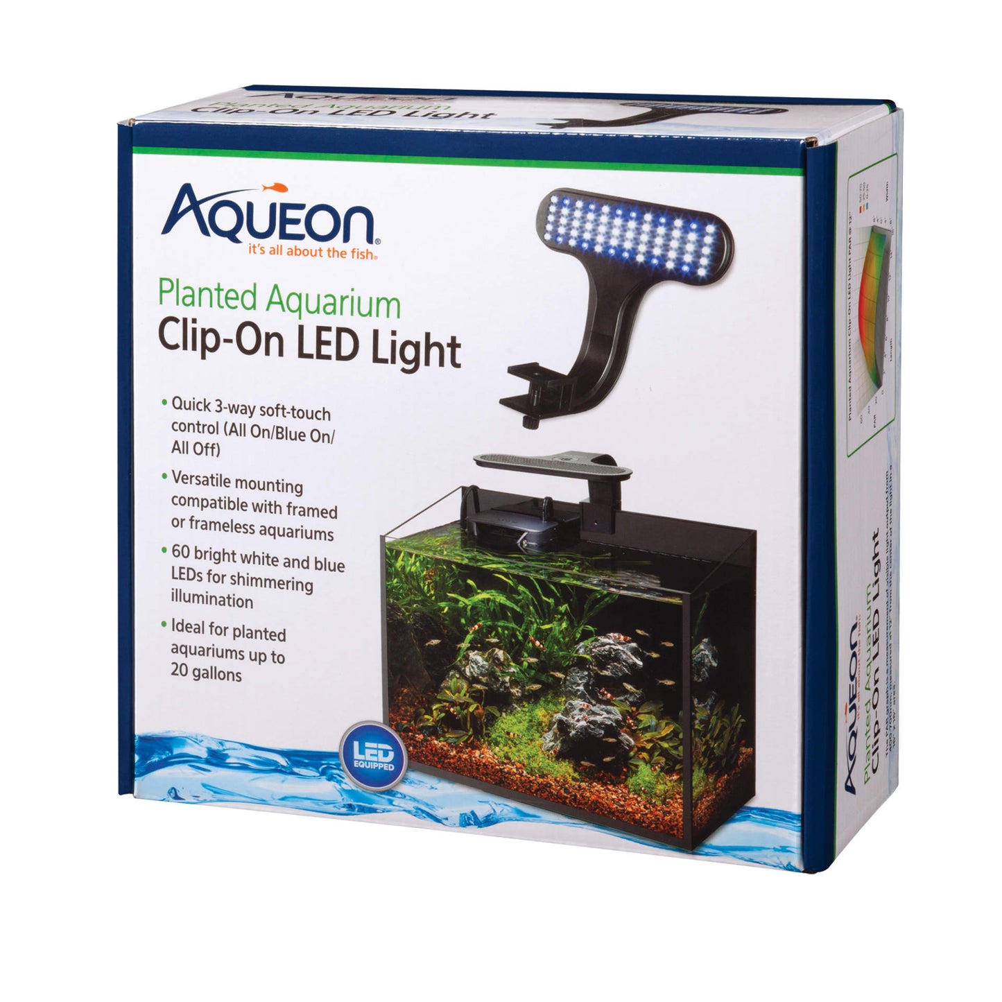 AQUEON CLIP ON PLANTED TANK LED FIXTURE