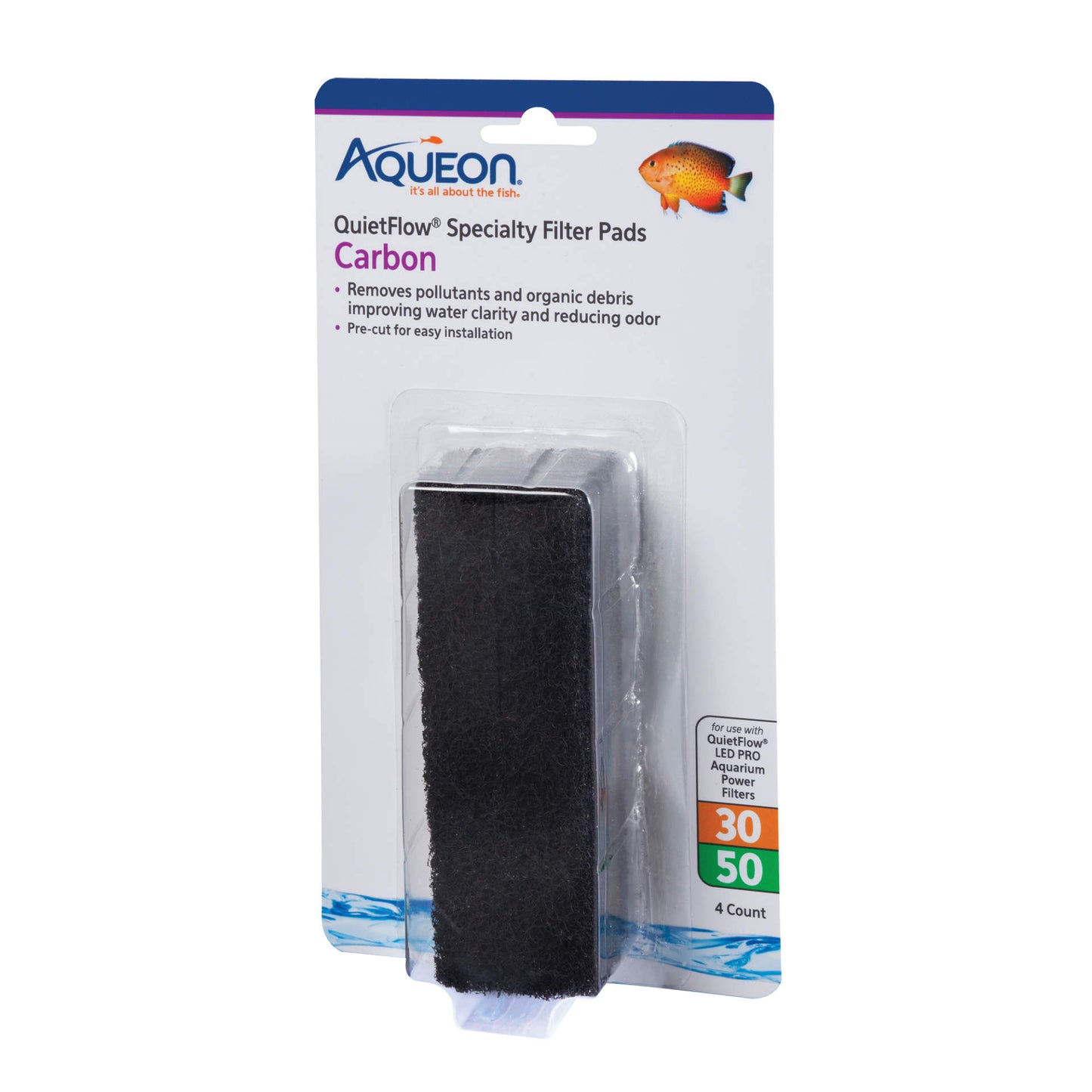 Aqueon Replacement Specialty Filter Pads - Carbon