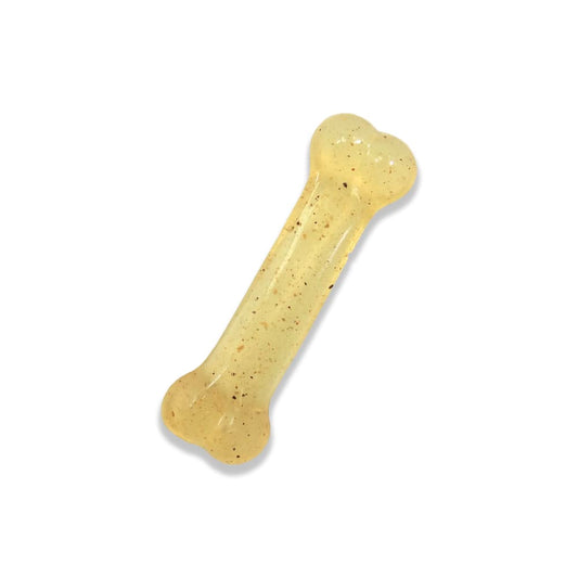 Nylabone FlexiChew Chicken Flavor Bone Dog Toy