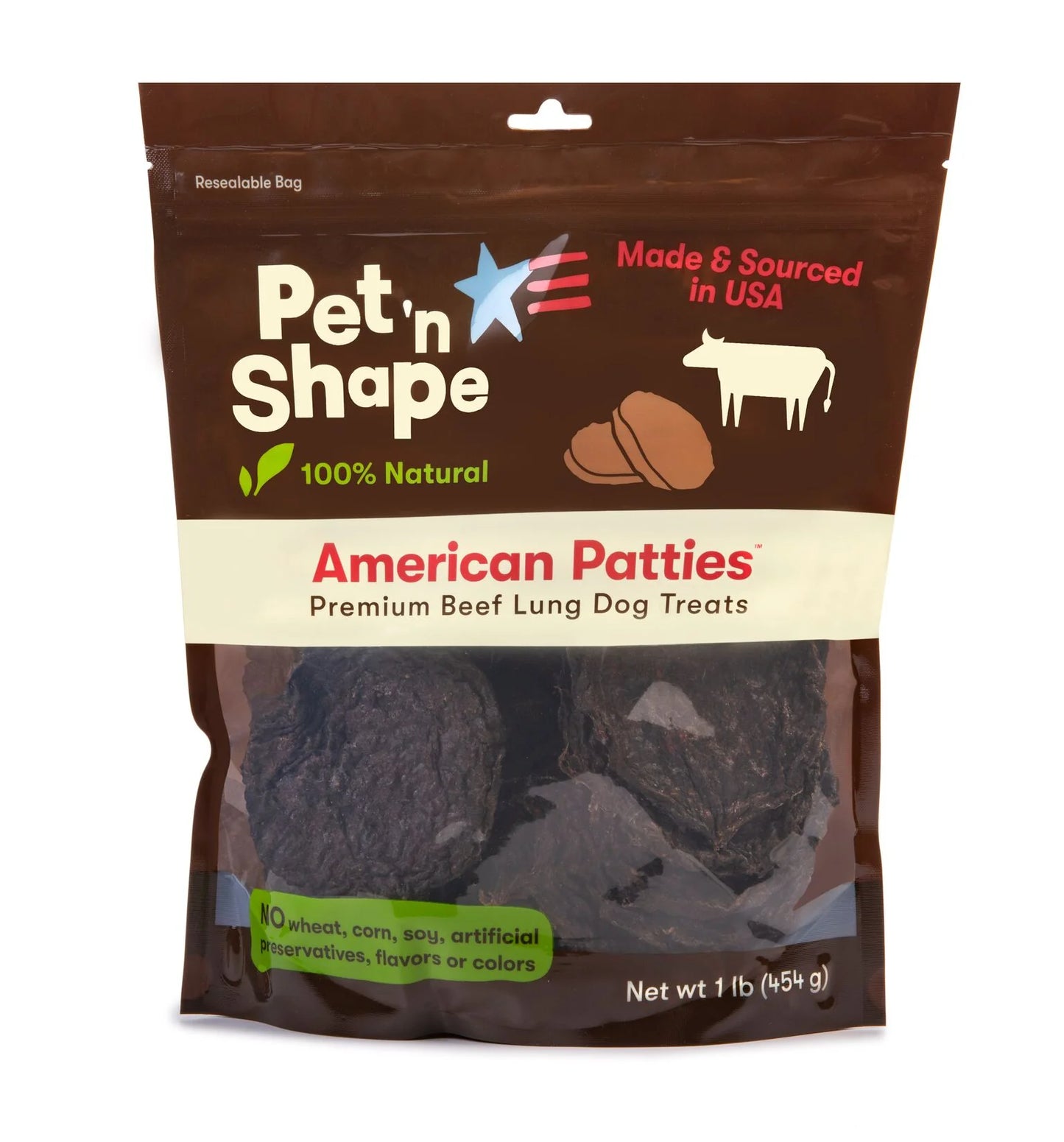 PET N SHAPE AMERICAN PATTI 1 LB