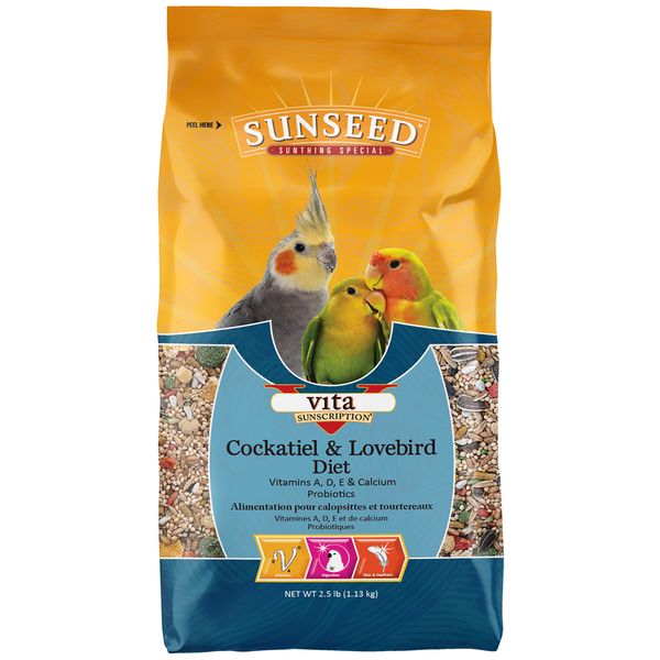 SUNSEED VITA COCKATIEL & LOVEBIRD DIET