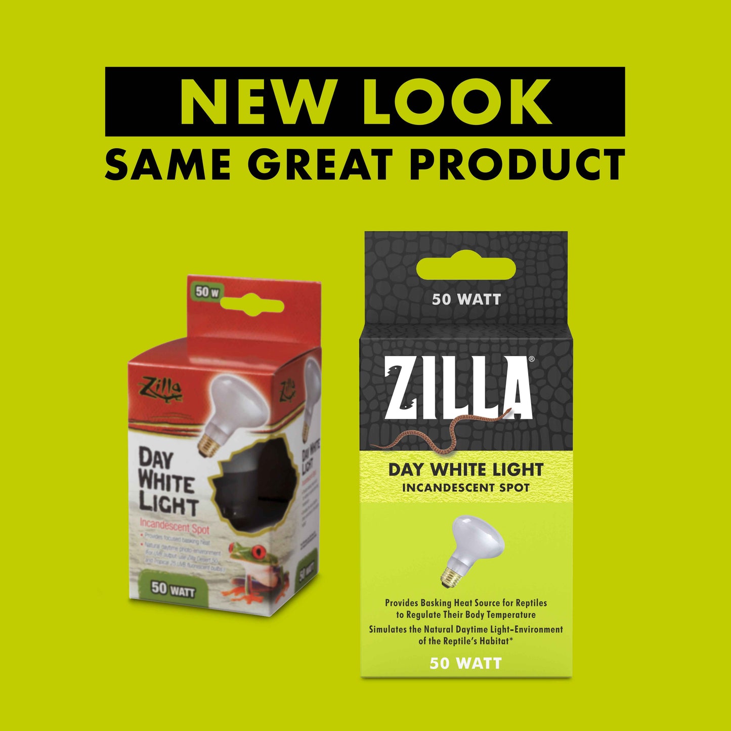 ZILLA DAY WHITE INCANDESCENT SPOT BULBS