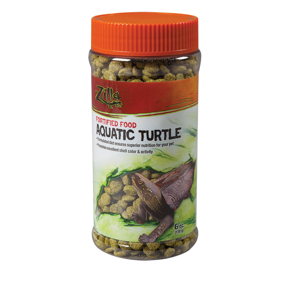 ZILLA AQUATIC TURTLE EXTRUDED FOOD PELLETS 6oz