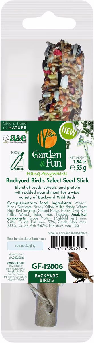 A&E BACKYARD SEED STICK