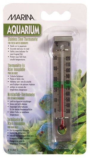 HAGEN STAINLESS STEEL THERMOMETER
