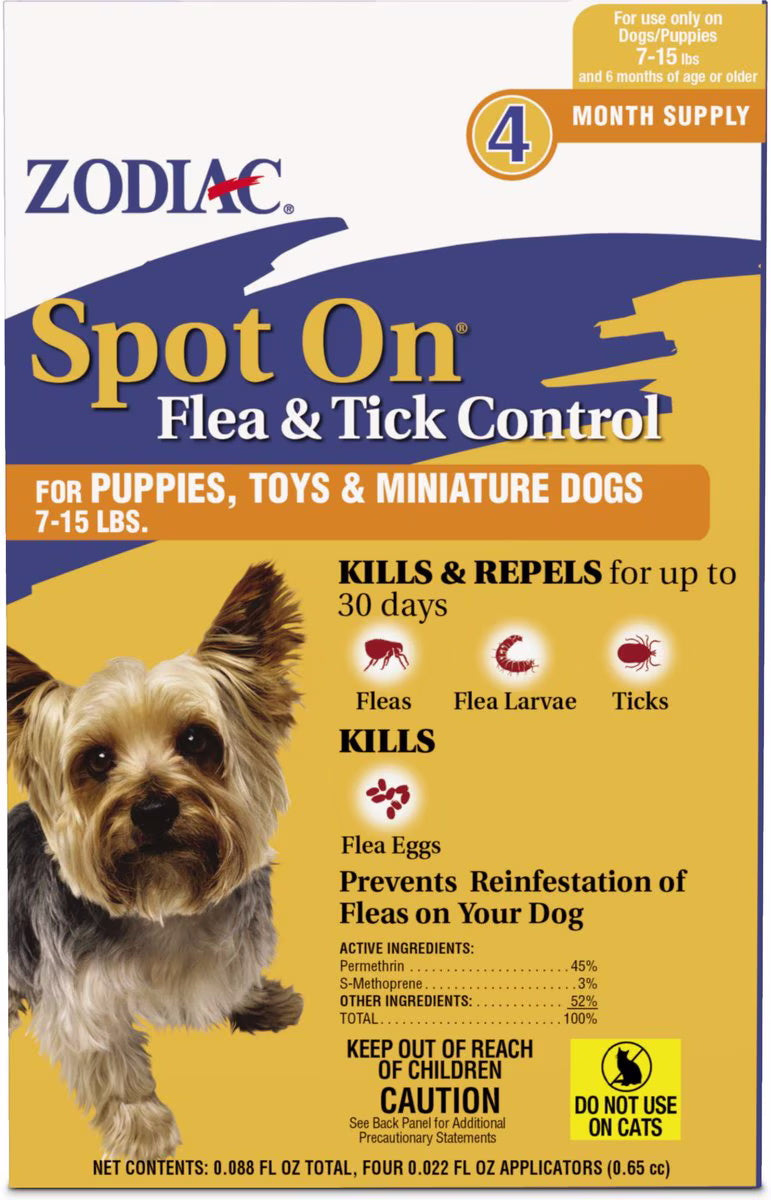 Zodiac Spot On Flea & Tick Control